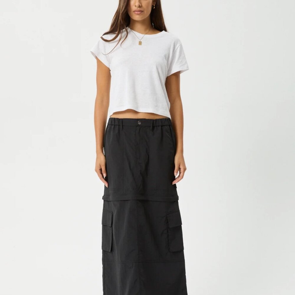 Afends Instinct- Zip Off Maxi Skirt Zip Off Maxi Skirt